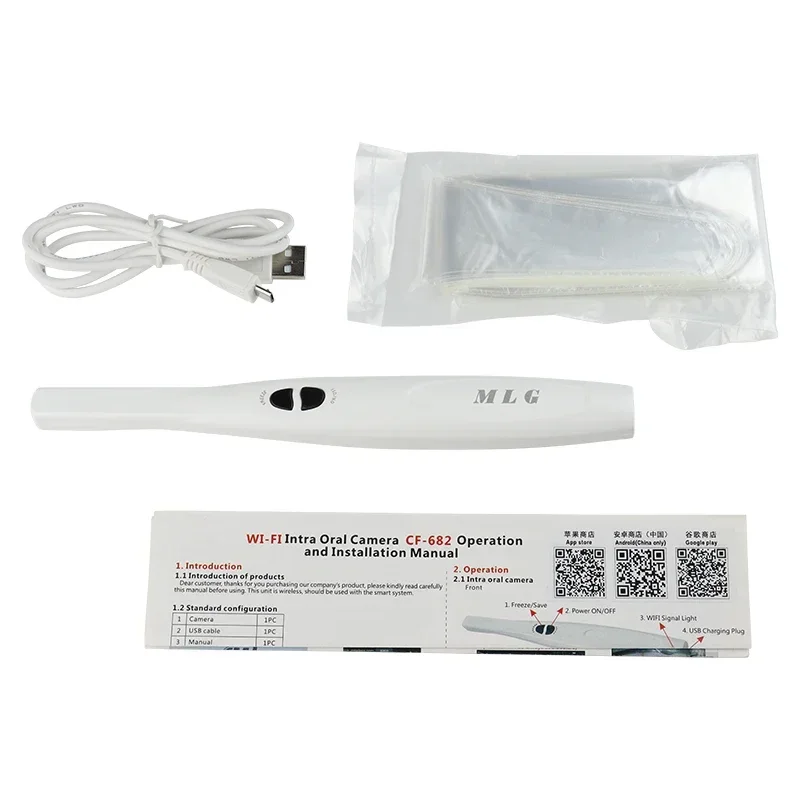 VVDental Dental Wireless Oral Viewer 6 LED Intraoral Camera 13.0 Mega Pixel 1080p HD Intra Oral Camera Dental Equipment