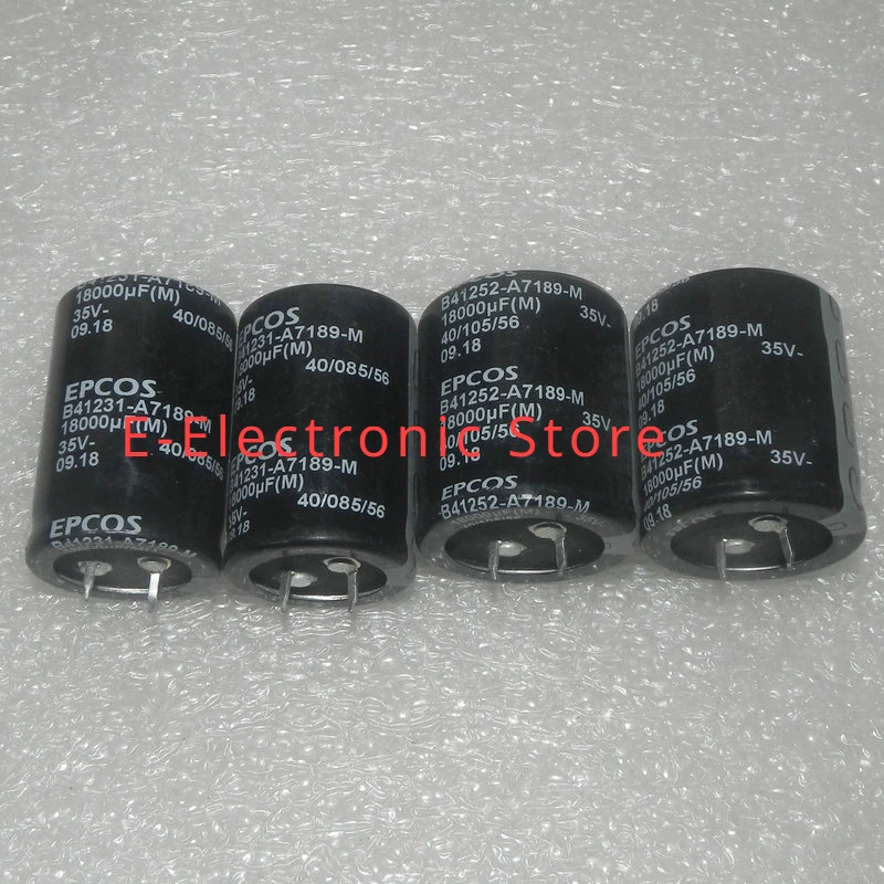 1PCS/LOT 35V 18000UF  Bull Horn Filtering Electrolytic Capacitor B41231A7189M B41252A7189M