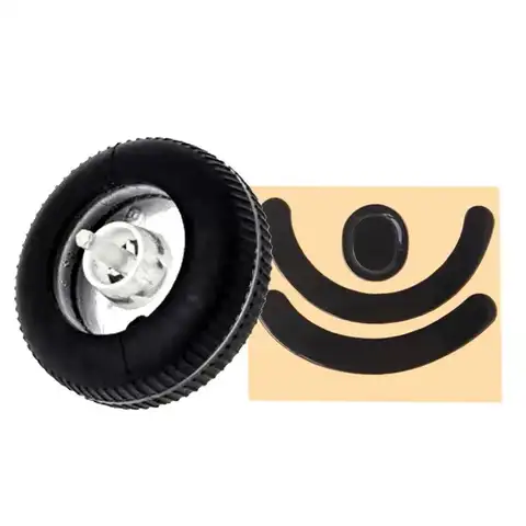 Plastic Mouses Wheel Mouses Roller Pulley For Logitech G403 G603 G703 with Anti-Slip Mouses Skates Mouses Feet Pad
