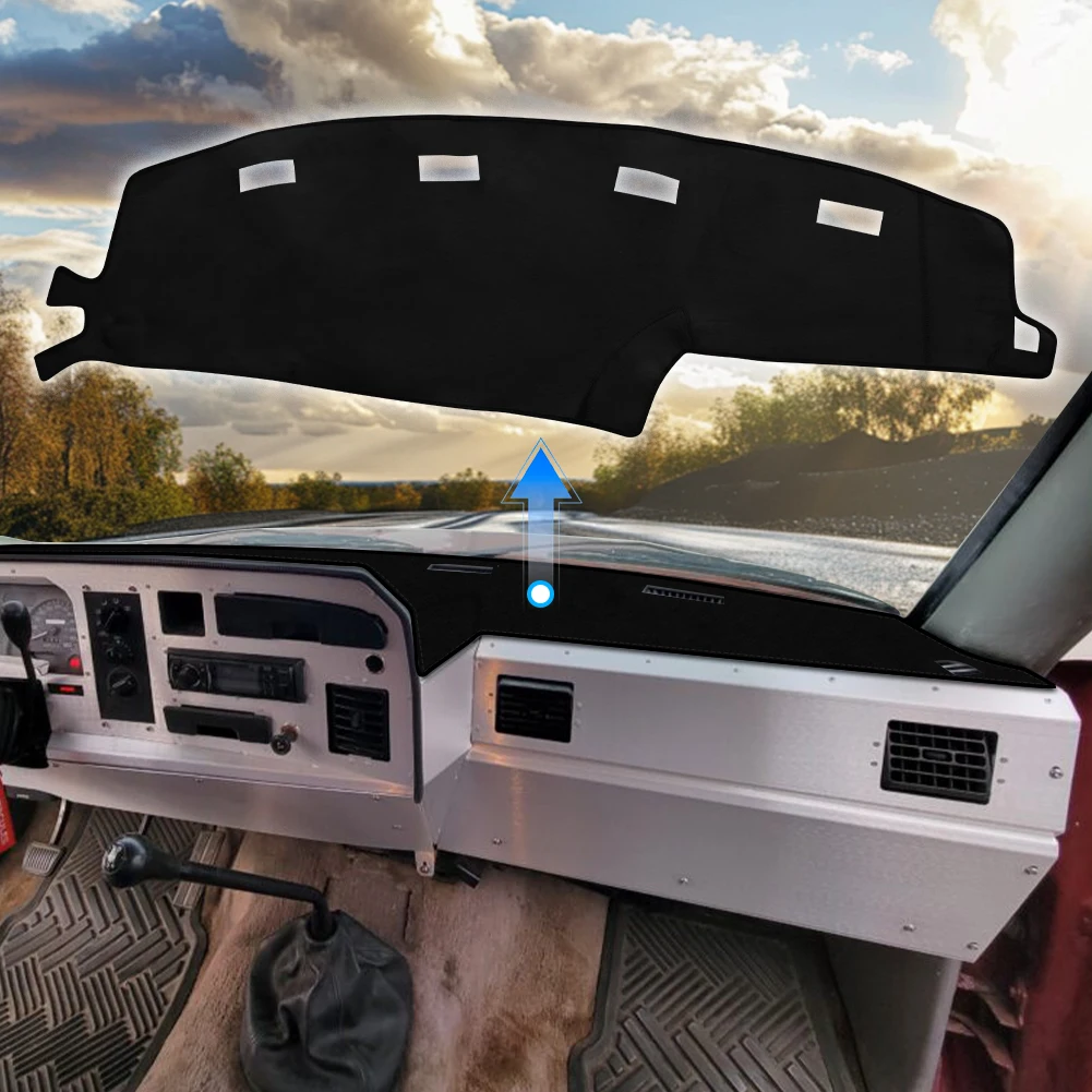 

For 1994-1997 Dodge Ram 1500 2500 3500 Car Accessories Dashboard Cover Mat Sun Shade Reflect Light non-slip Pad Instrument Pan
