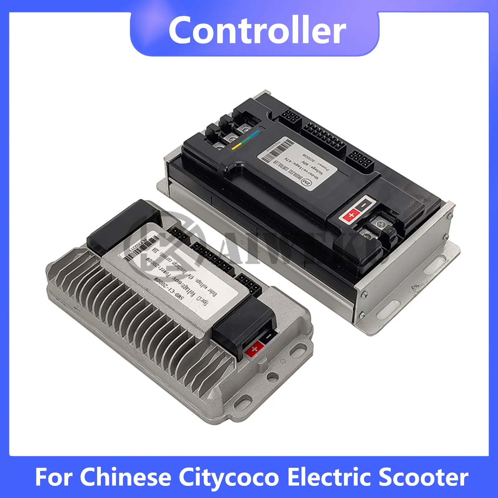 Citycoco 2000W 3000W Motor Brushless Controller 60V 35A For Chinese Halei Citycoco Electric Scooter Controller