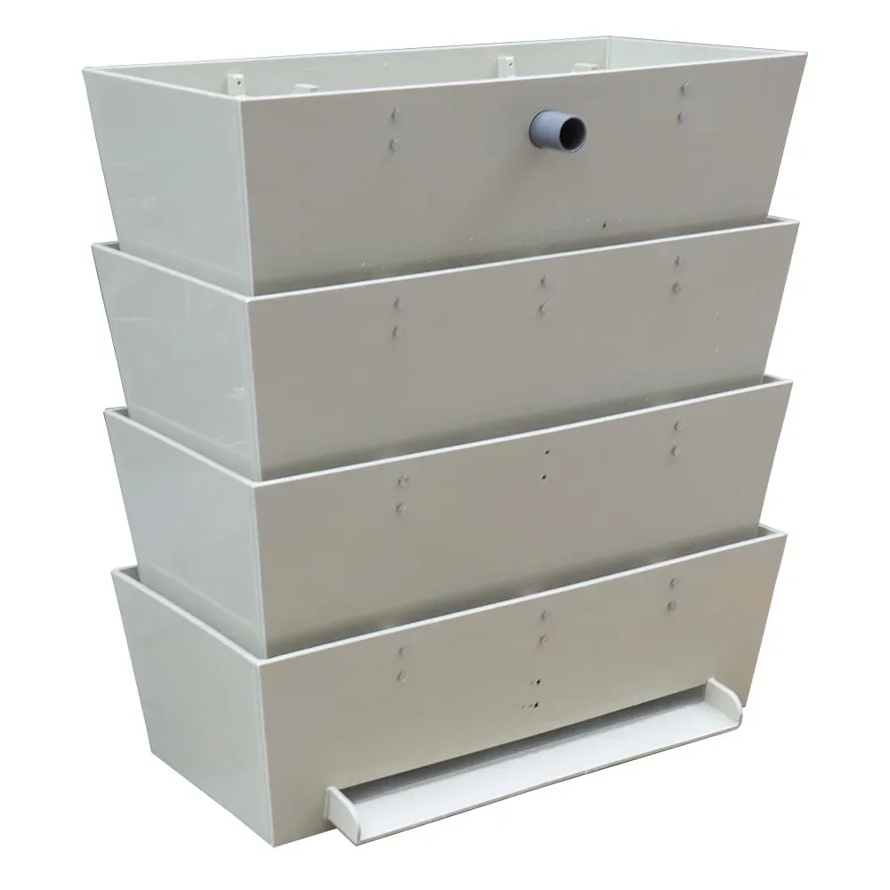 

For QihangRAS Fish Pond Water Filter PP Materials Trickle Tower Filter Bakki Shower Filter For Koi Pond