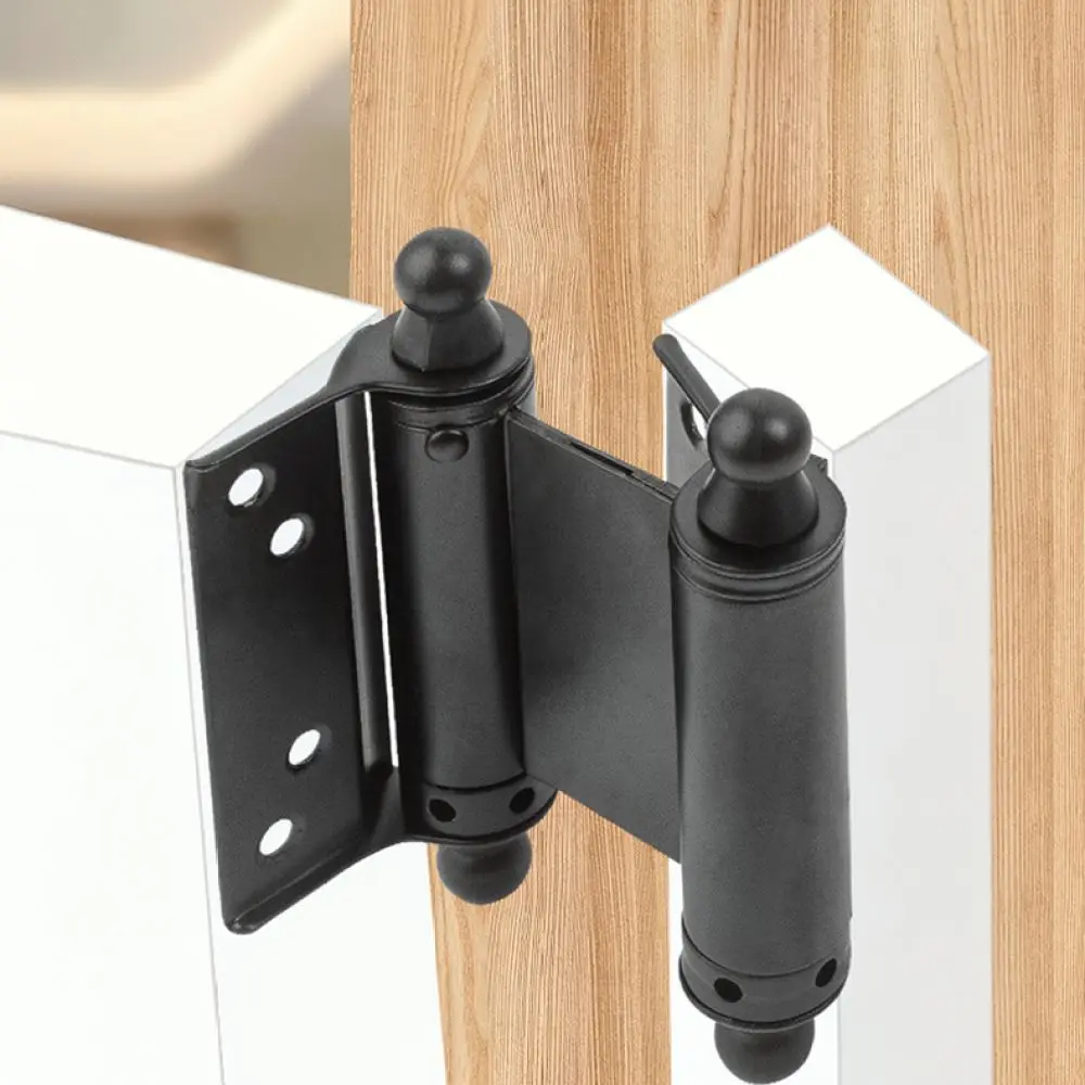 Heavy Duty Stainless Steel Spring Hinge Double Action Automatic Return Door Hardware Silent Pivot For Industrial Gates