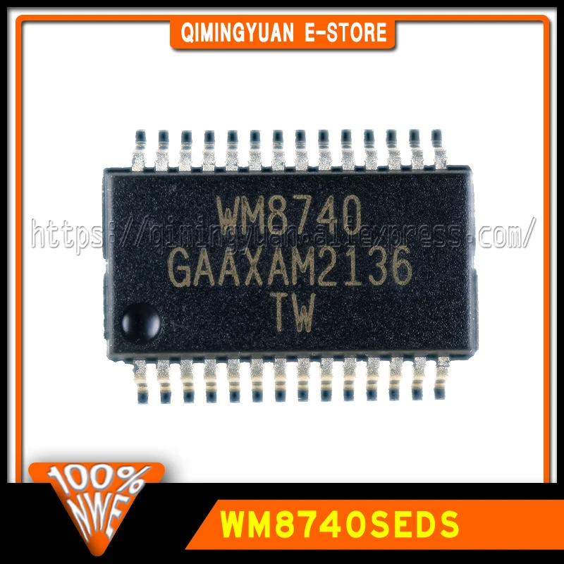 WM8740SEDS SSOP28 100% New Original in stock