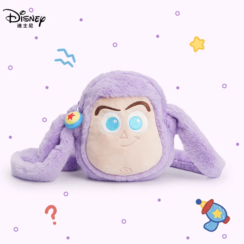 

Официально лицензированная плюшевая сумка через плечо Disney Toy Story, мягкая, милая, повседневная сумка-слинг с мультяшным рисунком для девочек, подарок