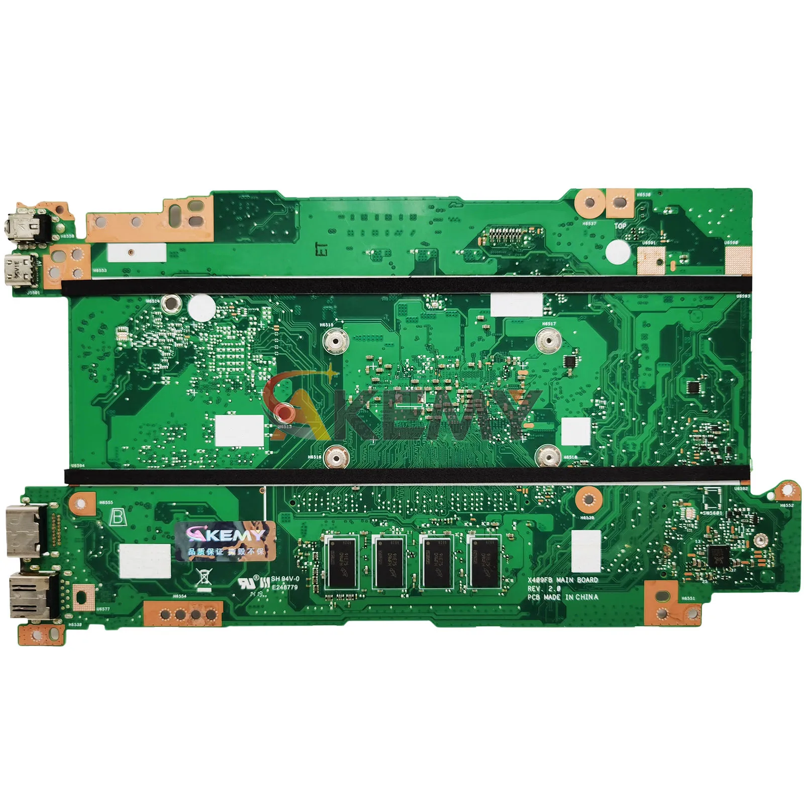 X409FA Laptop Motherboard For ASUS X409F F409F Y4200F X509FJ X509FB X509FL X509FAC A409F Mainboard With I3 I5 I7 CPU 100% tests