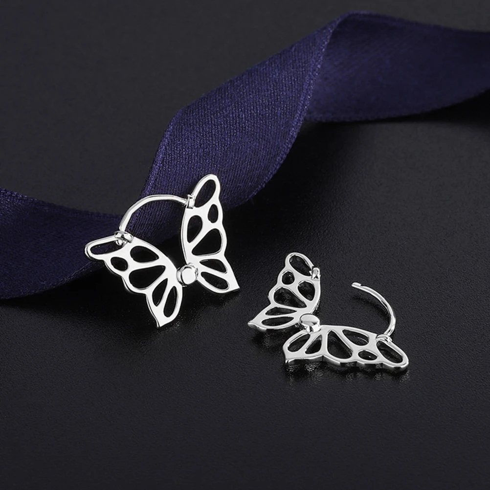 

Butterfly Ear Cuff Earrings 3A Zircon Crystal Non Piercing Cuff Earrings Women Elegant Stylish Party Accessories