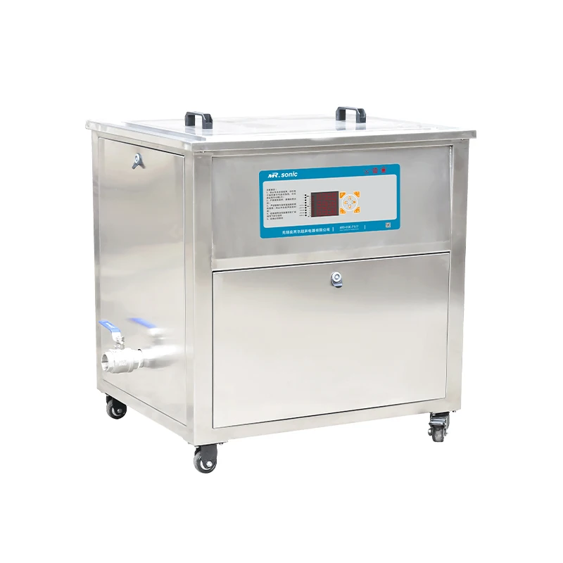 Industrial ultrasonic Single slot ultrasonic cleaning machine