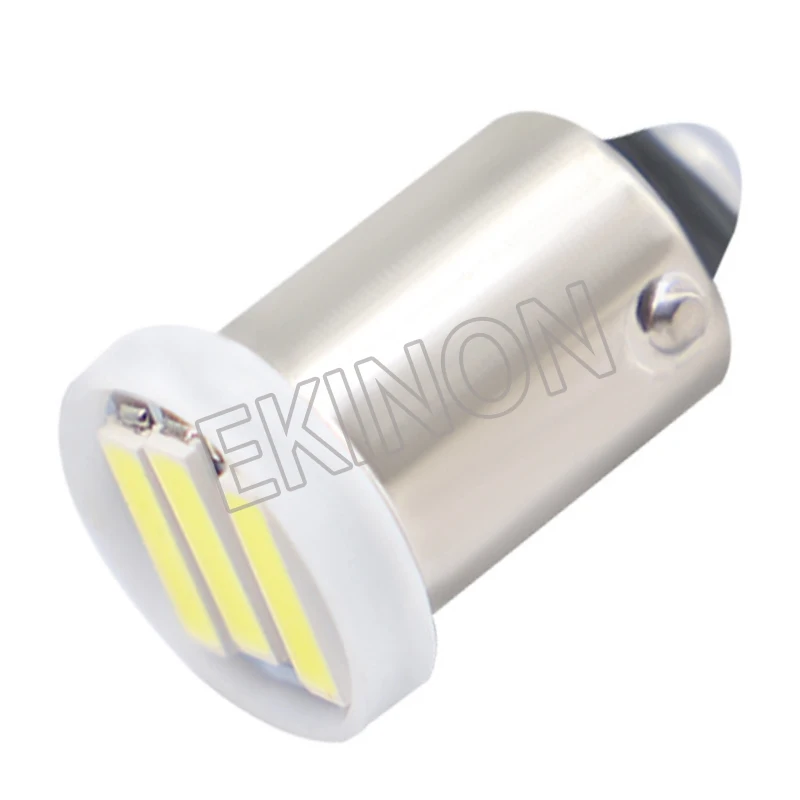 50pcs BA9S T4W Car LED Reading Clearance Map License Plate Compartment Light Bulbs Auto Interior Lamp White Red Blue DC12V