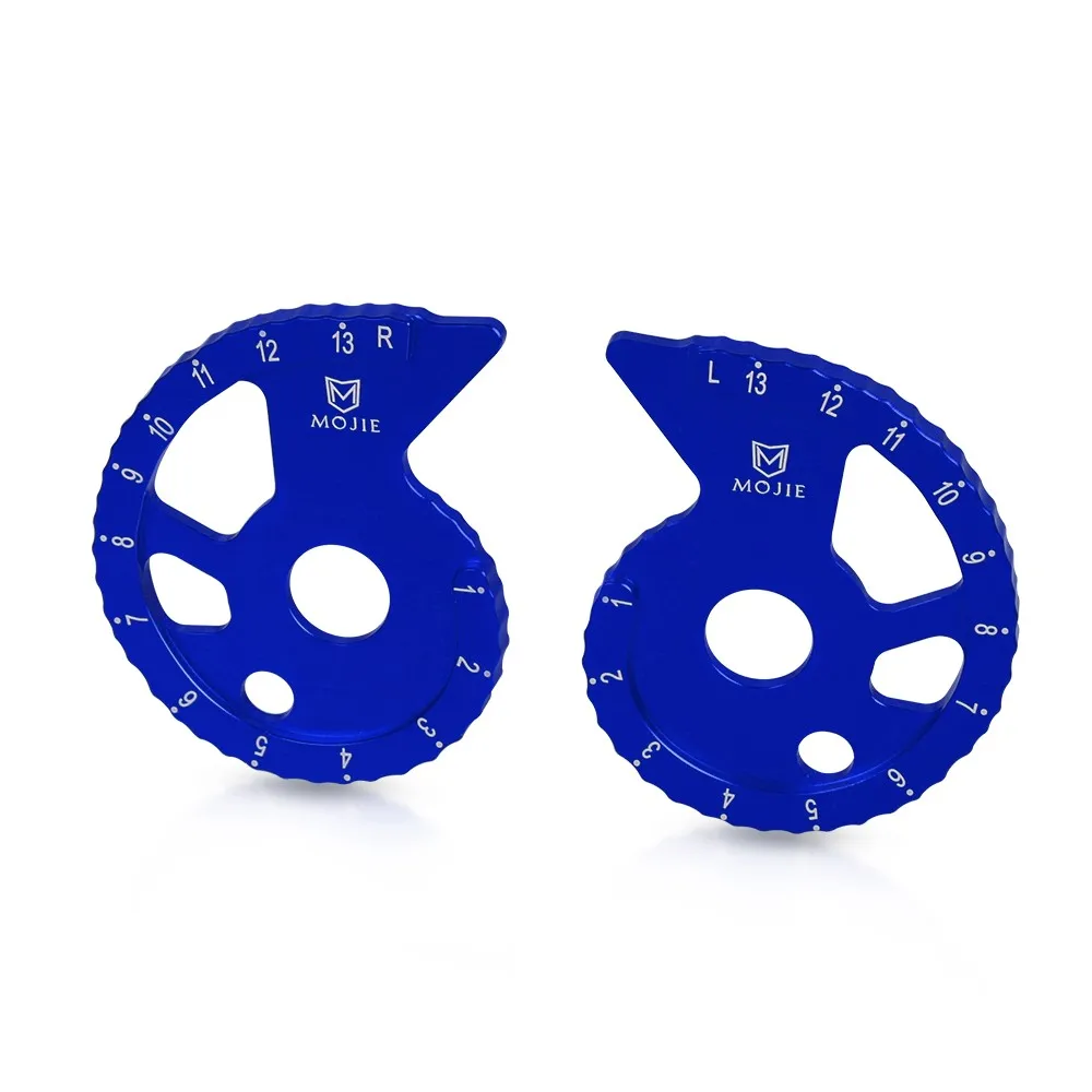 Motorcycle Chain Adjuster Parts Regulator For YAMAHA XTZ 600 WR 250Z DT 125R 125RE TTR TW XT 225 E 250 R 200 600E Accessoires - view 4