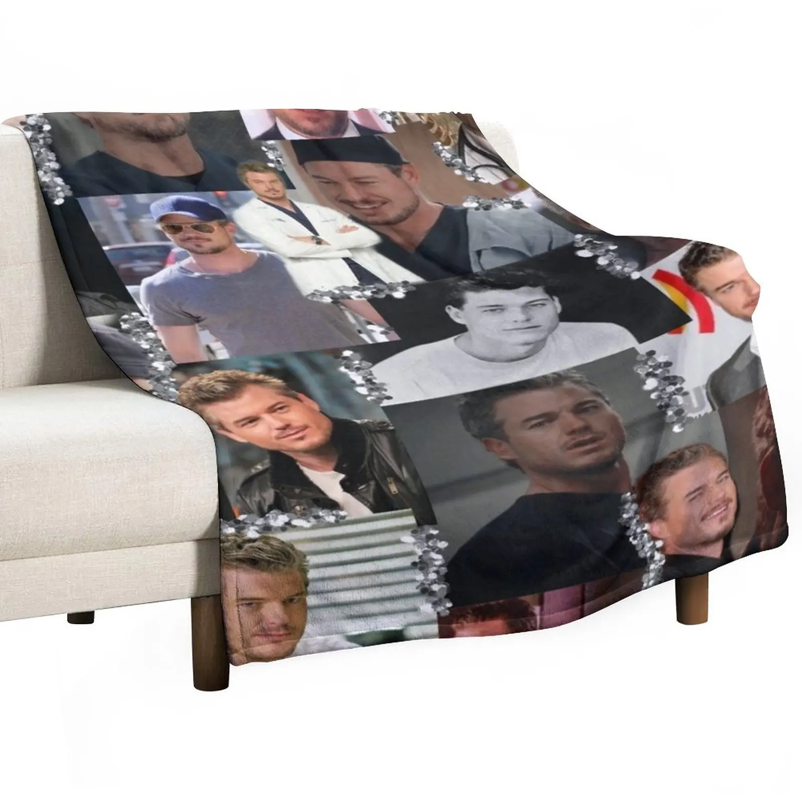 

Mark Sloan Collage Throw Blanket Sleeping Bag Blanket Bed Fashionable Blanket