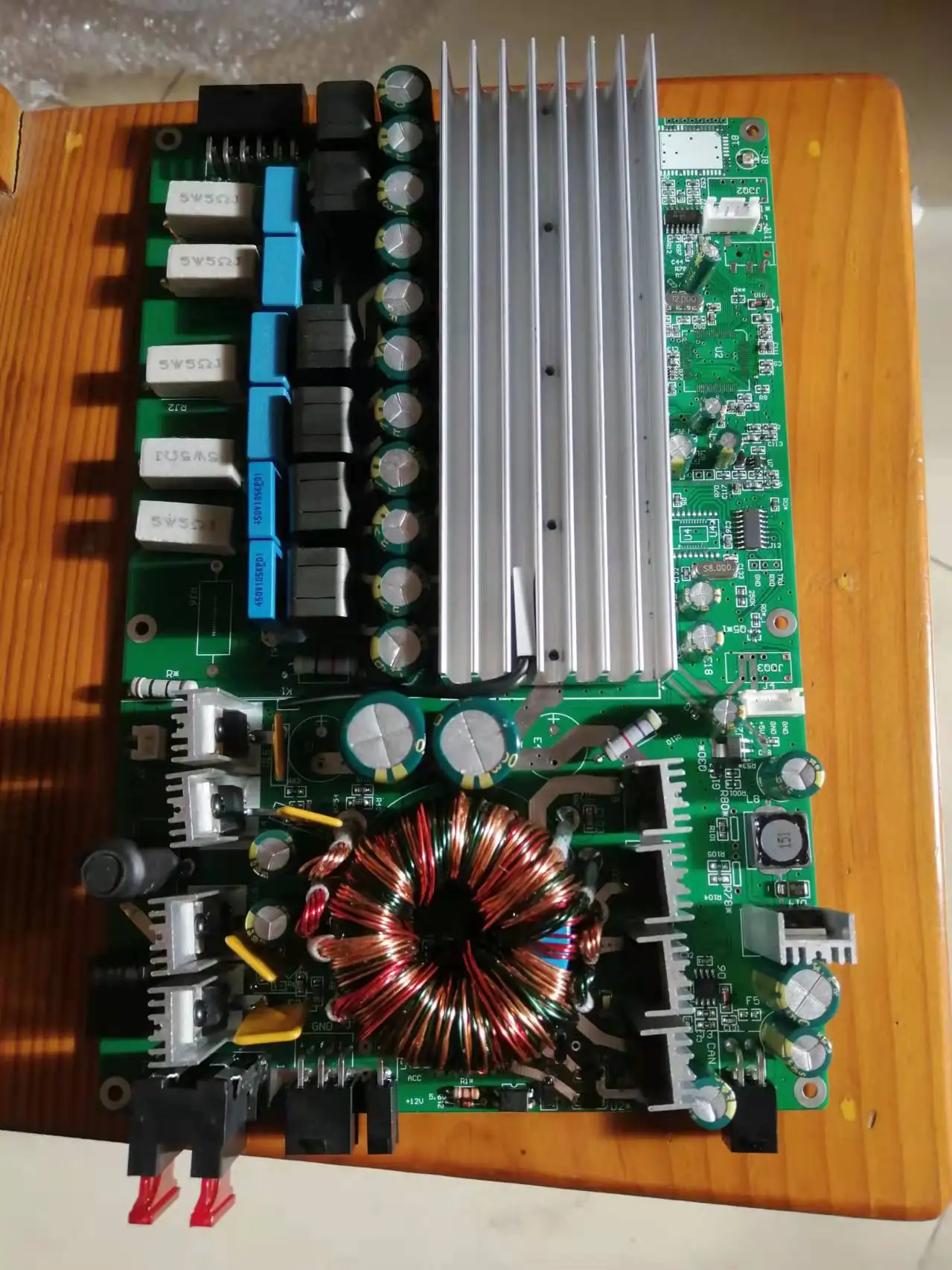 7.1 Channel Class D Digital Power Amplifier Board 7 X 100W+200WD Digital Power Amplifier Board 8 Channel Power Number