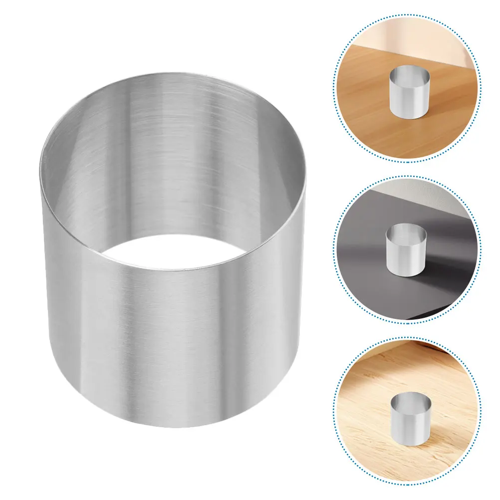 

8 Pcs Mousse Ring Cake Mold Dessert Molds Circle Cutters 304 Stainless Steel Collar