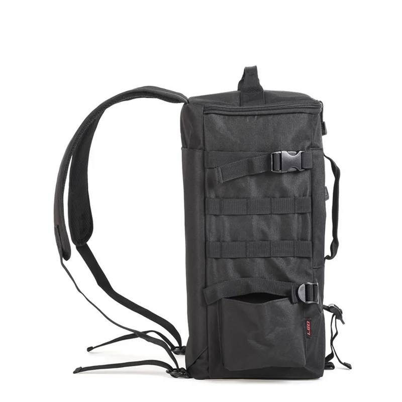 

AEB0-LEO Outdoor Fishing Tackle Backpack Multifunctional Fishing Bag Fishing Tackle Bag Fishing Rod Bag