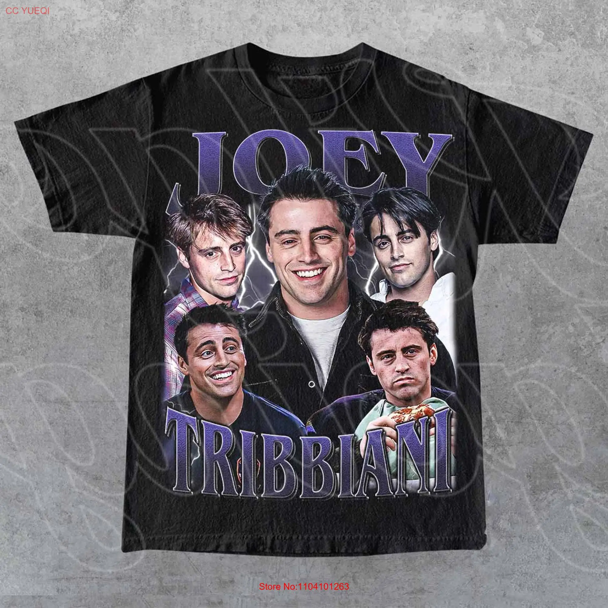 Limited Joey Tribbiani Vintage T Shirt For Woman and Man  long or short sleeves