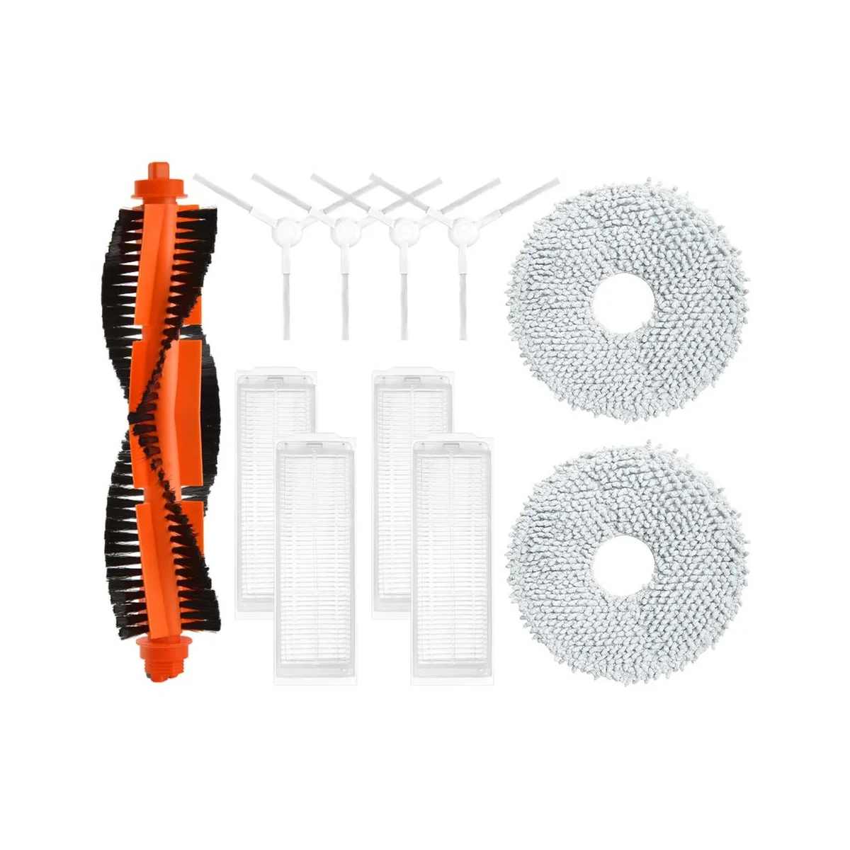 Per Robot autopulente 2 C101 rullo spazzola laterale principale filtro Hepa Mop panni pezzo di ricambio