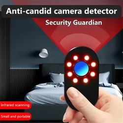 Rilevatore di telecamere nascoste anti candid Protezione di sicurezza Bug Spia discreta Gadget invisibili Sensore di presenza a infrarossi professionale