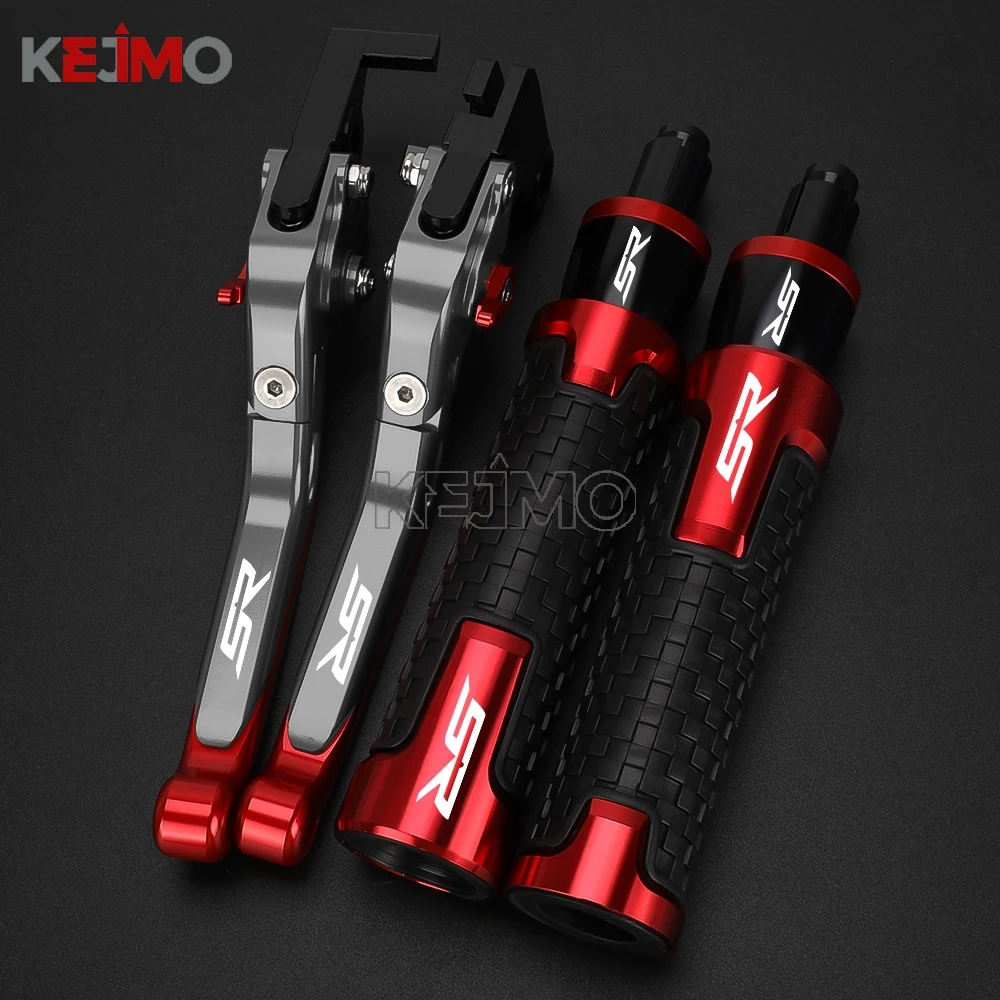 

SR SR50 2011 2012 2014 2015 2016 FOR Aprilia Motorcycle Adjustable Clutch Brake Levers Handle Grips Hand Bar Ends MAX300 MAX125