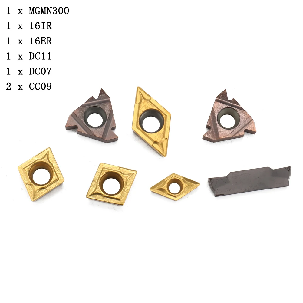 Imagem -02 - Carbide Inserções Conjunto para Torno Shank Boring Bar Turning Tool Holder Boa Precisão e Resistência ao Desgaste 16 mm Pcs