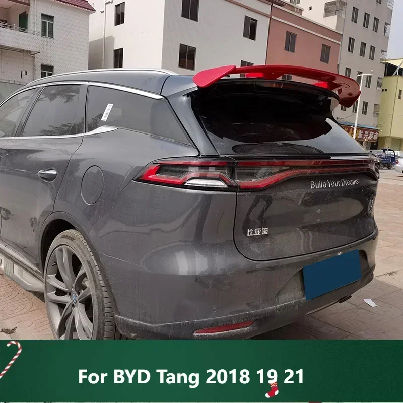 

Carbon Surface Universal Spoiler For BYD Tang 2018 19 21 ABS Material Car Rear Trunk Type Generic Spoiler