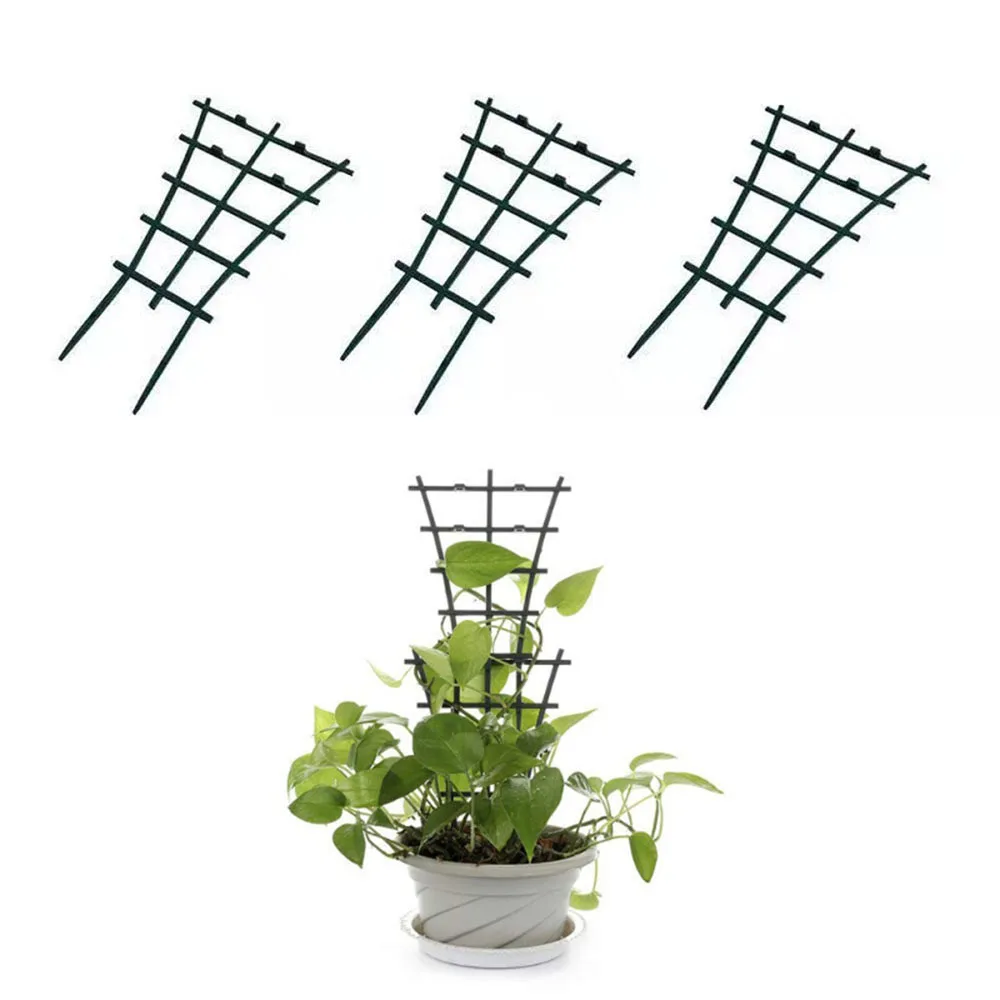 Plant Climbing Rack DIY Plant Support Plastic Climbing Trellis Flower Rattan Climbing Rack Garden Balcony Plant Flower Trellis