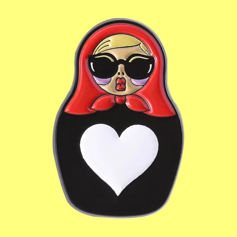 Badges On Backpack Enamel Pin Fun yellow license plate badge brooch creative decorative Brooch For Clothes Pins For Backpacks