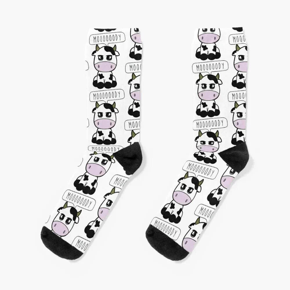 

Moody Cow (Moooody) носки зимние забавные подарки мужские носки женские
