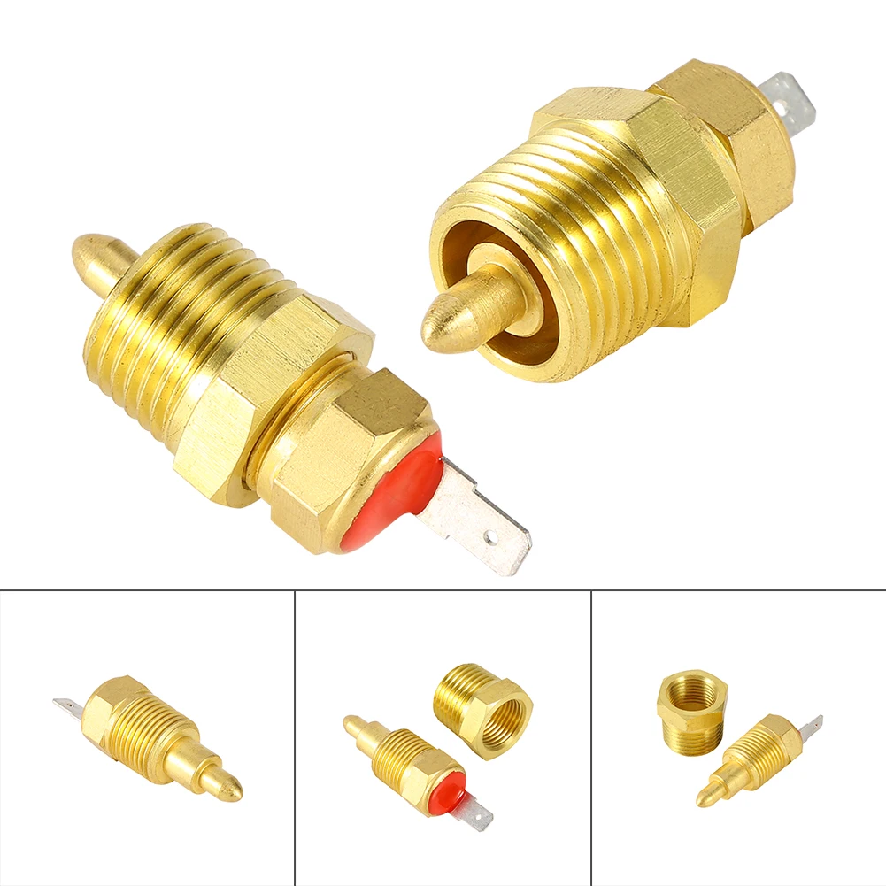 Uniwersalny termostat wentylatora silnik elektryczny samochodu przełącznik czujnika temperatury 1/8 
