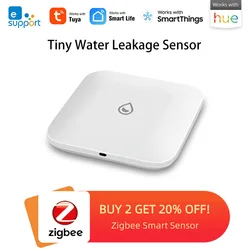 Zigbee 3.0 Water Leakage Sensor, Immersion Alarm Via eWeLink Zigbee Bridge, Zigbee2MQTT Gateway Home Assistant Compatible