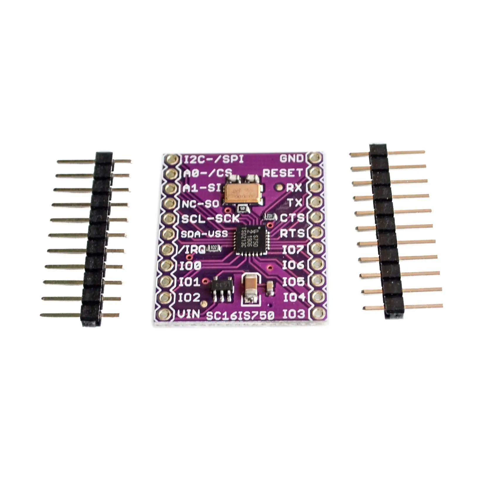 750 SC16IS750 UART เดี่ยวพร้อมอินเทอร์เฟซ I2C-Bus/SPI สำหรับการควบคุมในอุตสาหกรรม