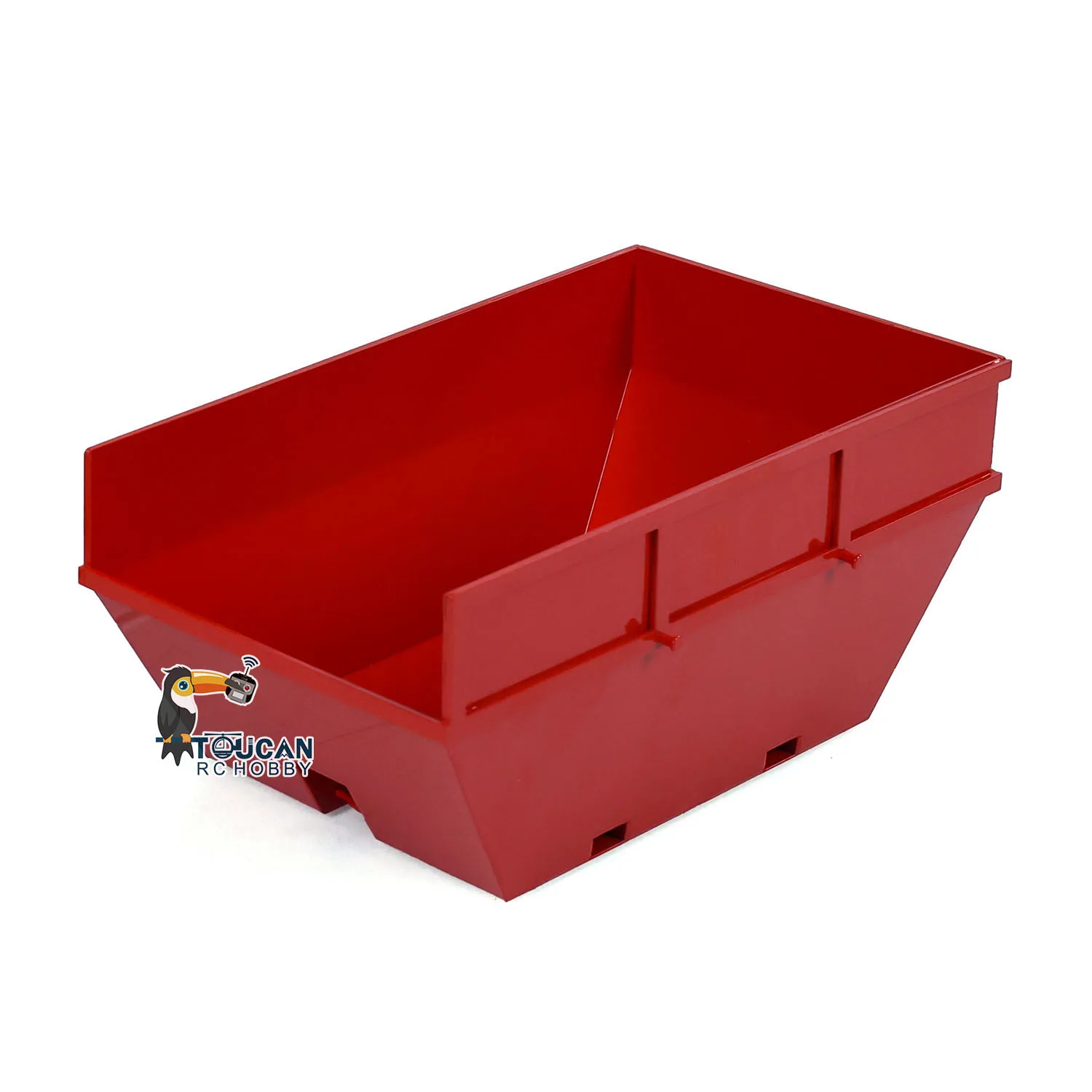 1/14 Spare Parts Metal Small Bucket for Toys VL18U Hydraulic RC Skip Loader Swing Arm Loaded Car Trucks Machine Vehicle THZH1754