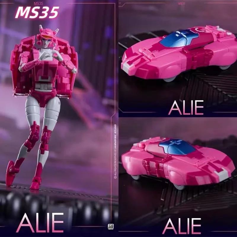 In Stock！DR. WU MechanicToy MFT Transformation MS-35 MS35 ALIE Elita One 10cm Mini Acton Figure Toys