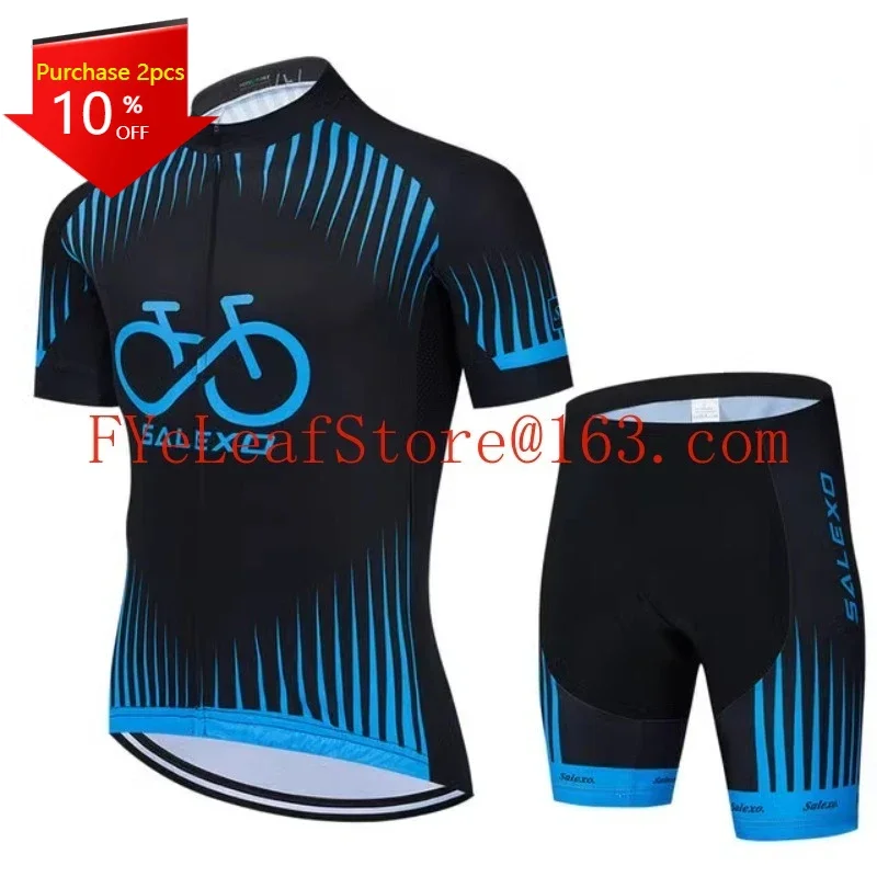 Cycling Clothing Jingji Bicycle Short Sleeve Suit Men's Short Jacket Quick-Drying Breathable Customization