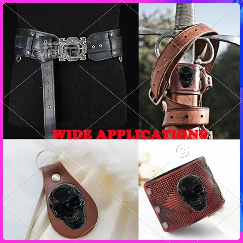 

AG-10 шт. череп-гвоздик DIY заклепки Conchos для кожи с большой головкой декоративная пряжка для изготовления поделок своими руками