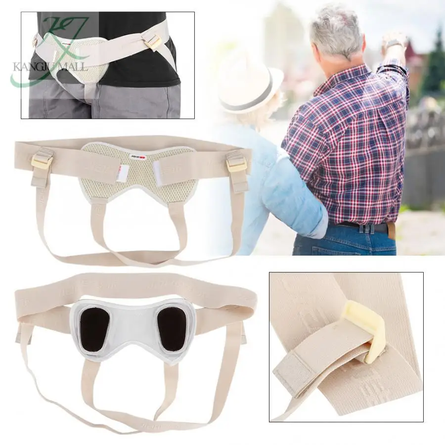 New Adjustable Inguinal Hernia Belt Groin Support Inflatable Hernia Bag For Adult Elderly Hernia Support Surgery Treatment Care