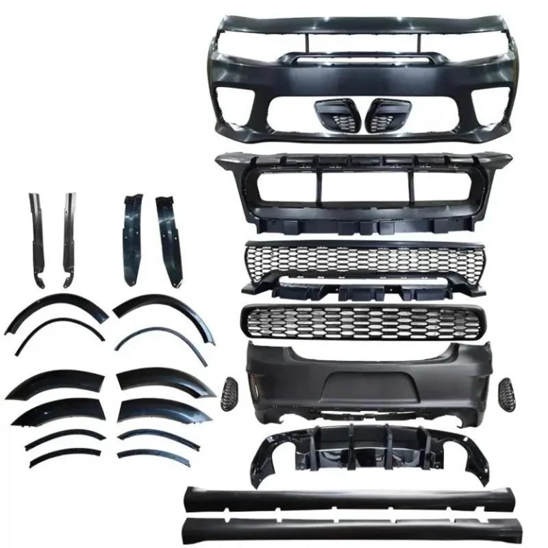 

Car Assembly Retrofit Car Diffuser Body kits Bumper Parts for SRT Hellcat WideBody For Charger 2015+