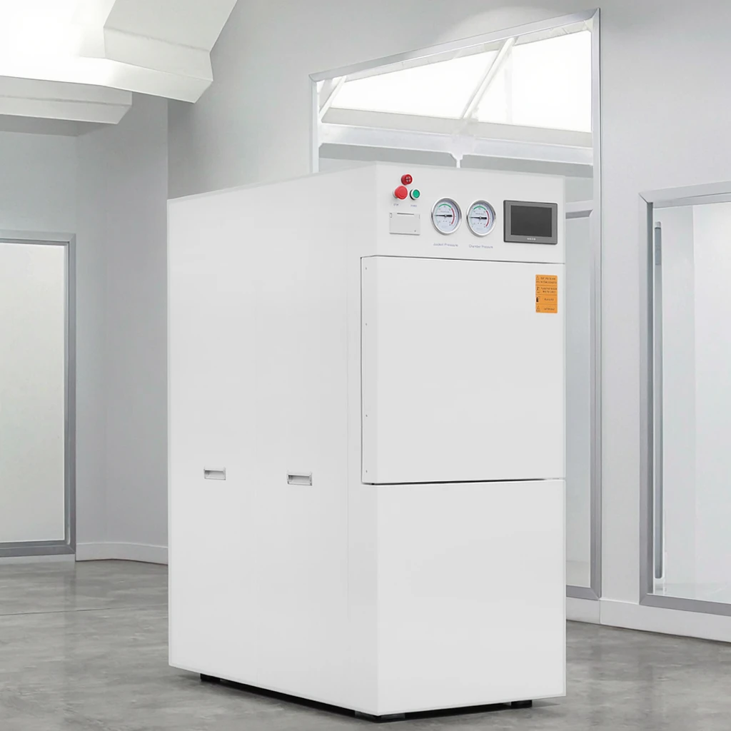 

150L Horizontal Steam Sterilizer round Chamber Disinfection Equipment