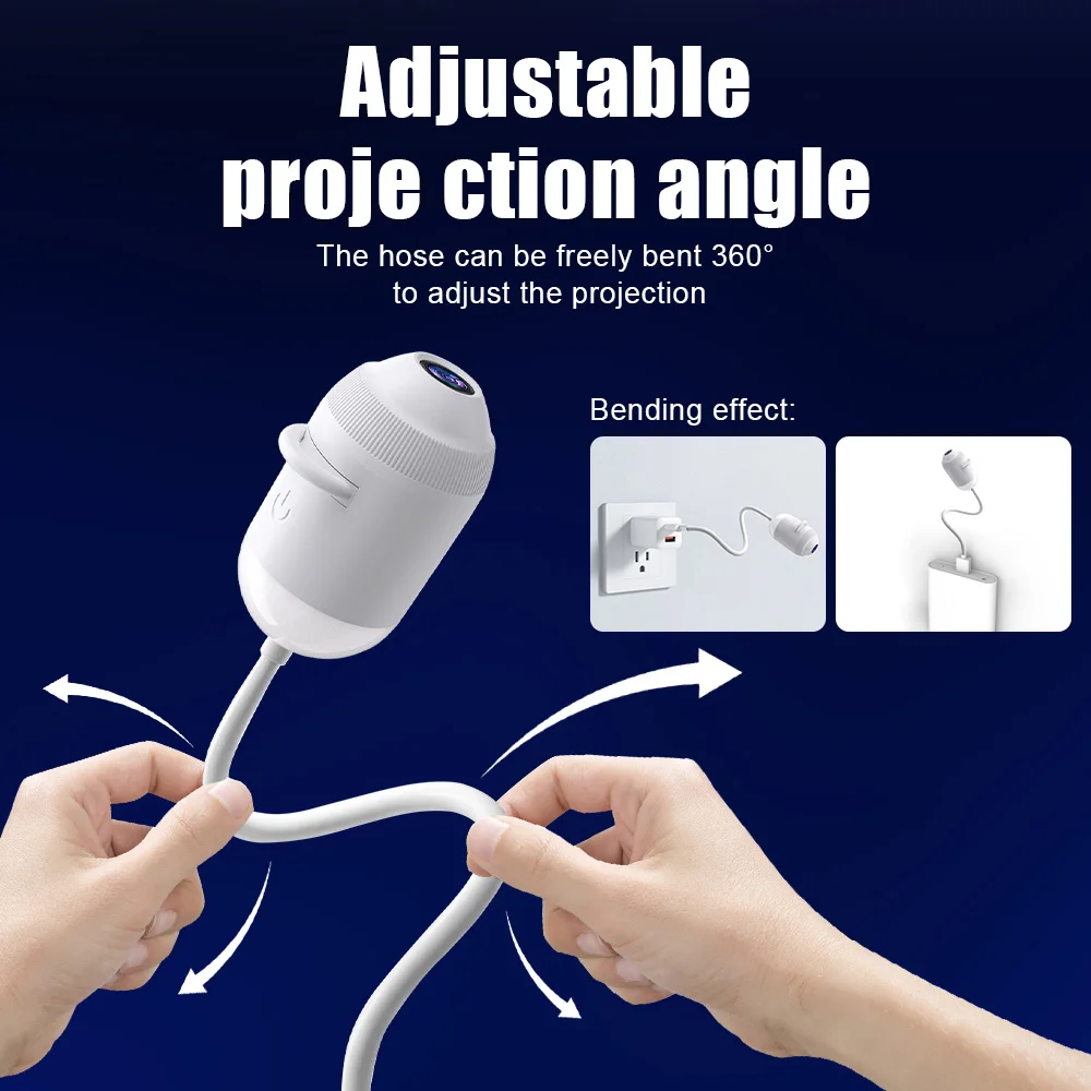 Car USB Star Projector Light 3/6/12/24 in 1 Touch Flexible Hose Roof Galaxy Night Light Bedroom Car Atmosphere Light view 5