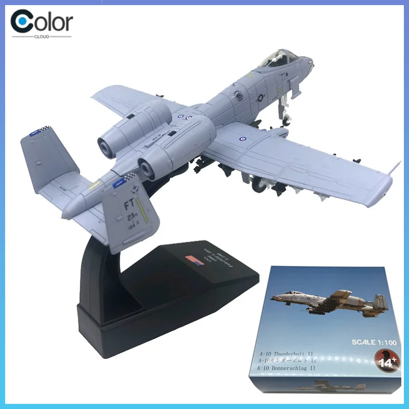 

Ns Model1:100 Thunderbolt A-10 Истребитель Модель реактивного самолета Большой дизайн в виде акулы НеRTR Коллекционная игрушка для взрослых