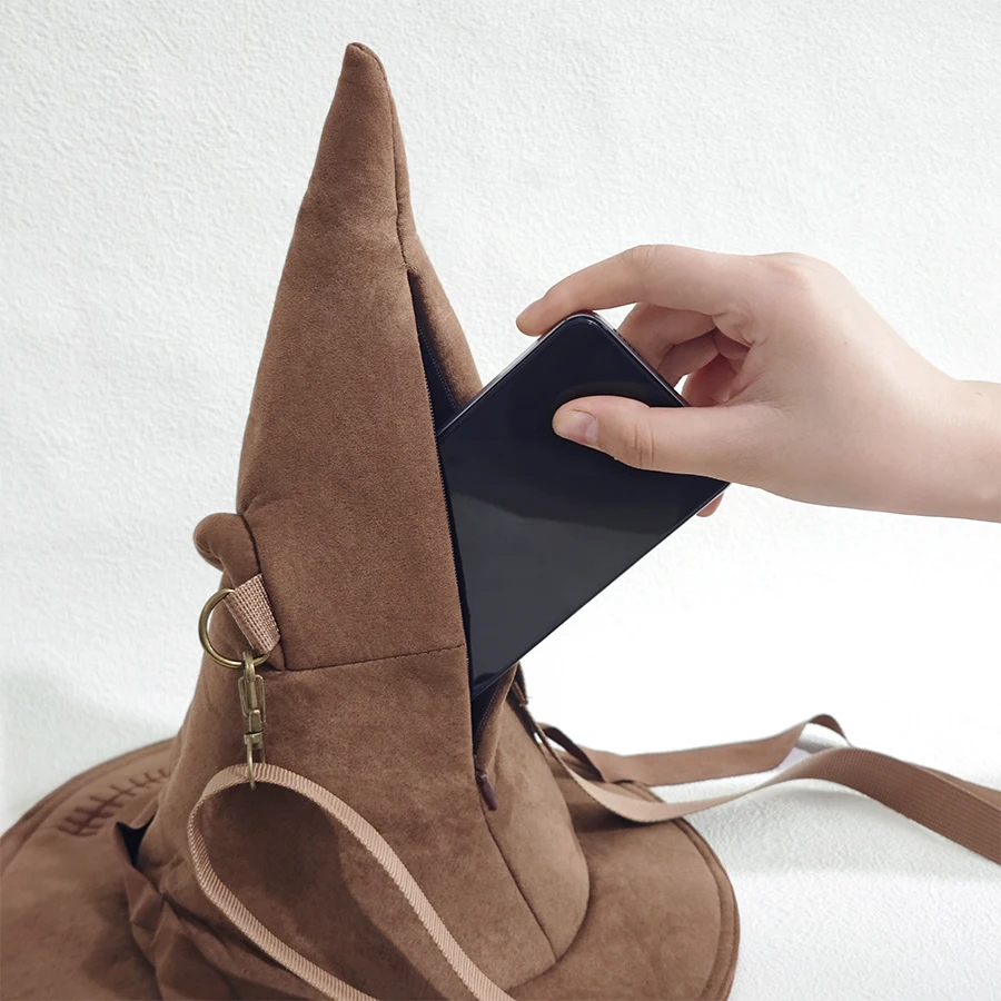 Draagbare tas met enkele schouder Filmaccessoires Magische hoed Crossbodytas Verjaardagscadeau Decoratieve tas Vakantiecadeau Decoratieve tas