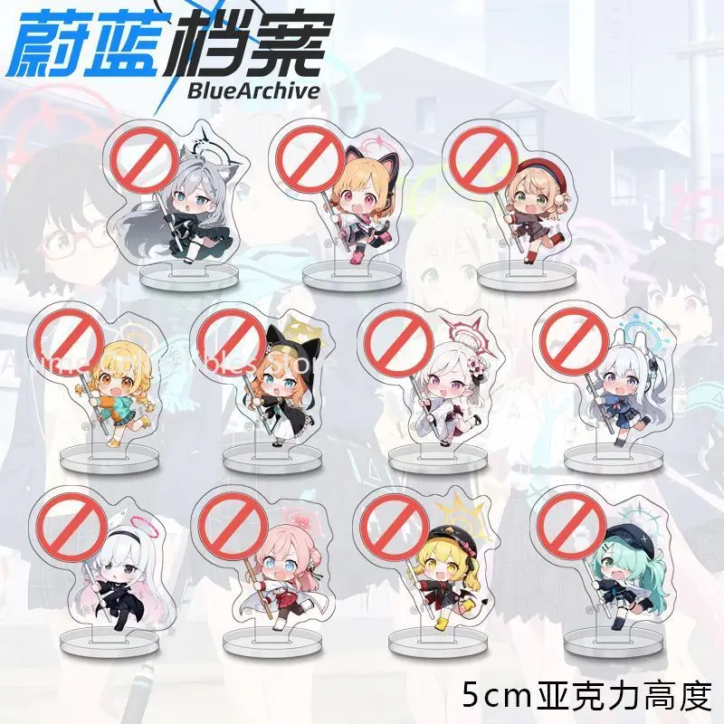 

Blue Archive Takanashi Hoshino Figures Acrylic Stand Anime Model Ornament Accessories Models Desktop Ornaments