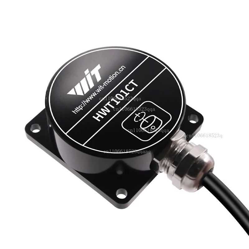 HWT101T Smart High-Precision Heading Gyroscope, Single-Axis Rotation Angle Sensor with No Drift