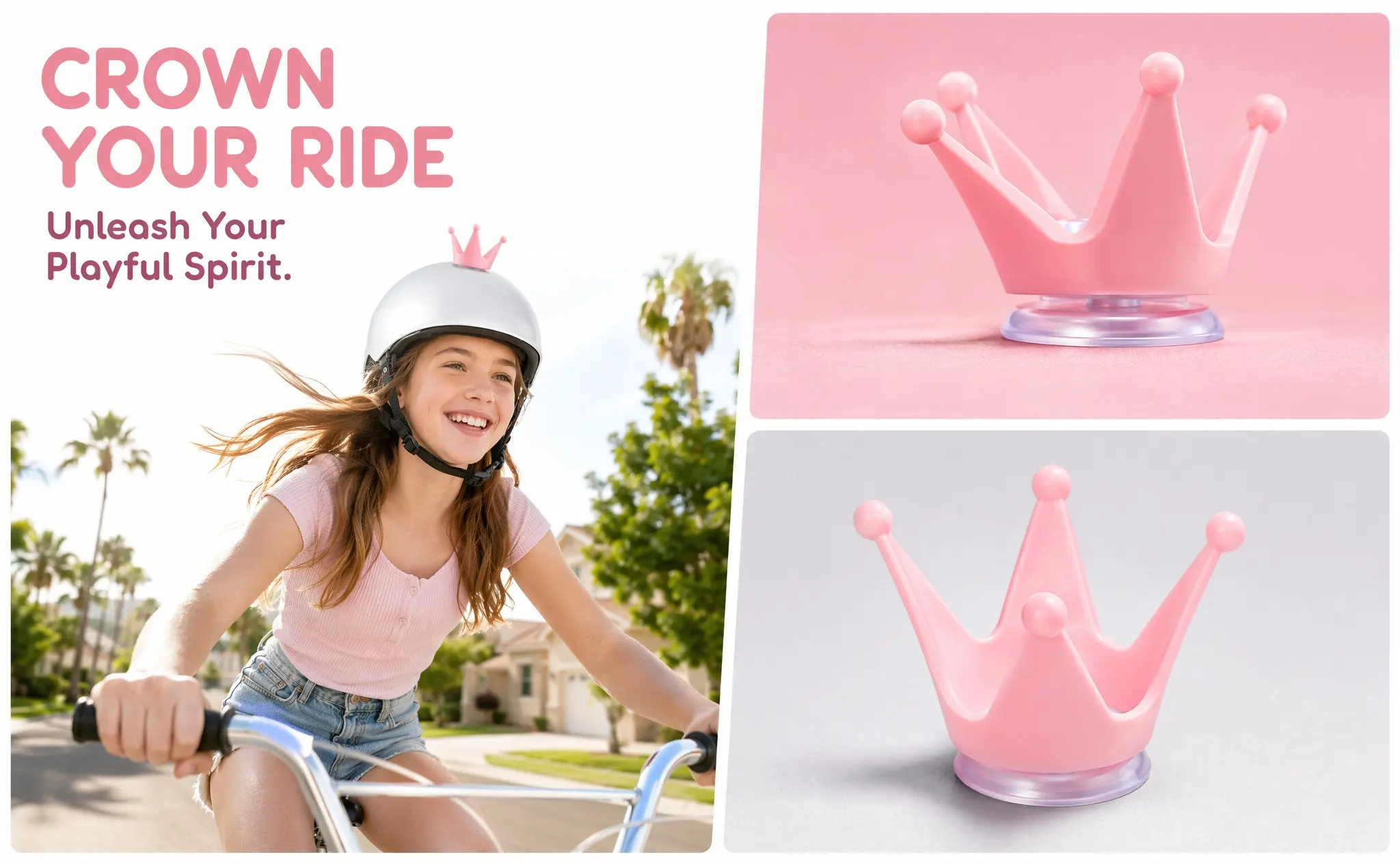 1Pcs Motorcycle Decoration Premium Silicone Suction Cup Double Grip Bright Color Stretchable Non Slip