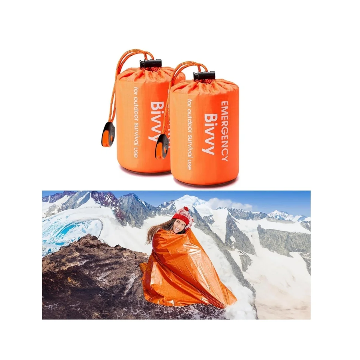 

Outdoor Camping First Aid Aluminum Film Sleeping Bag Storage Bag Thermal Waterproof Fabric Survival Tool Hiking Sack Equipment