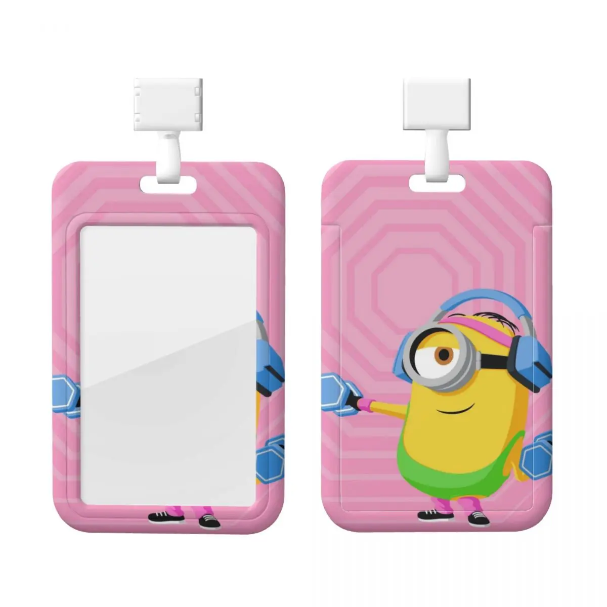 

Custom M-Minions Card Badge Holder Card Holder Unisex Neck Strap ID Credential Holder Credit Card Holders Neck Strap Engineers
