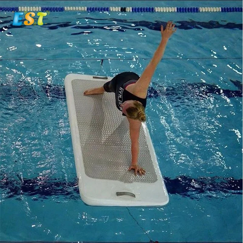 

Durable Cheap Inflatable Water Floating Yoga Mat For Walk On