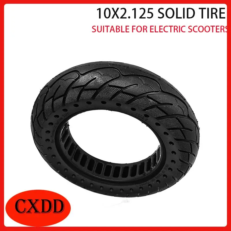 

10-дюймовые цельнолитые шины, устойчивые к проколам цельнорезиновые шины для электросамокатов.