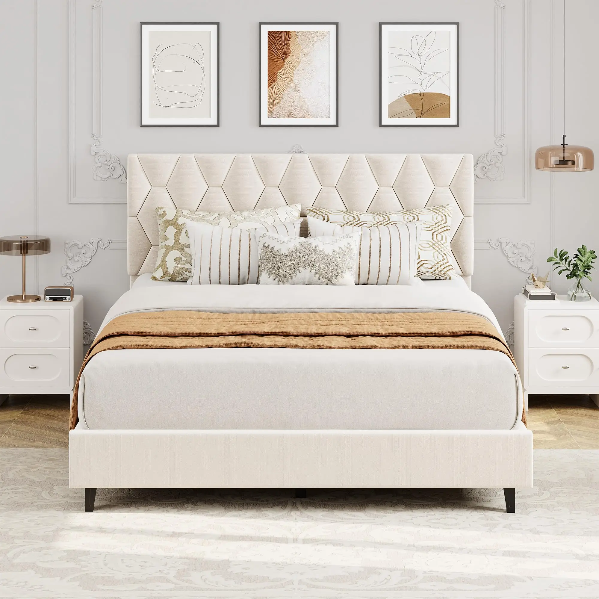 Thumbnail 3 - #2 Low Price Upholstered Headboards Deals