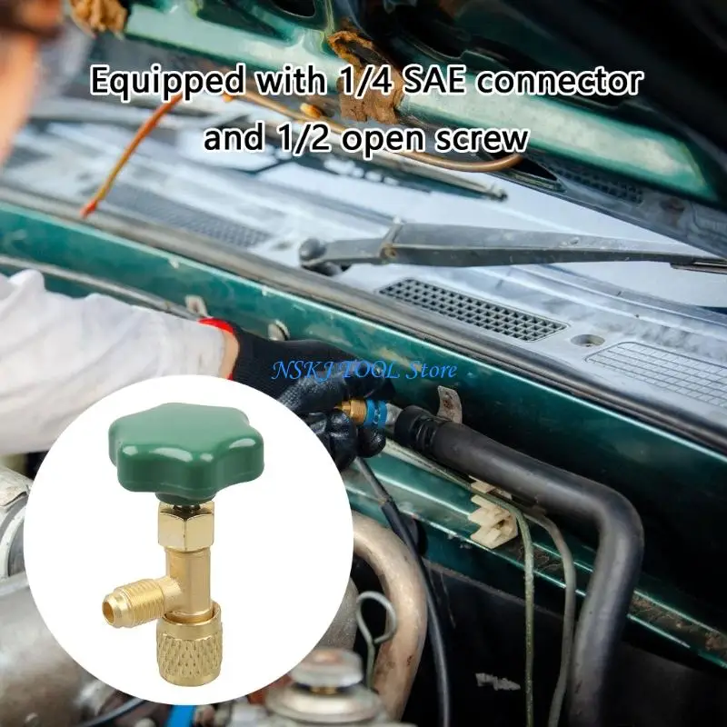 L8RC Industrial Strength Refrigeration Accessory Metal Body Valves Upgrades for Leakage Prevention In Low Pressure Systems