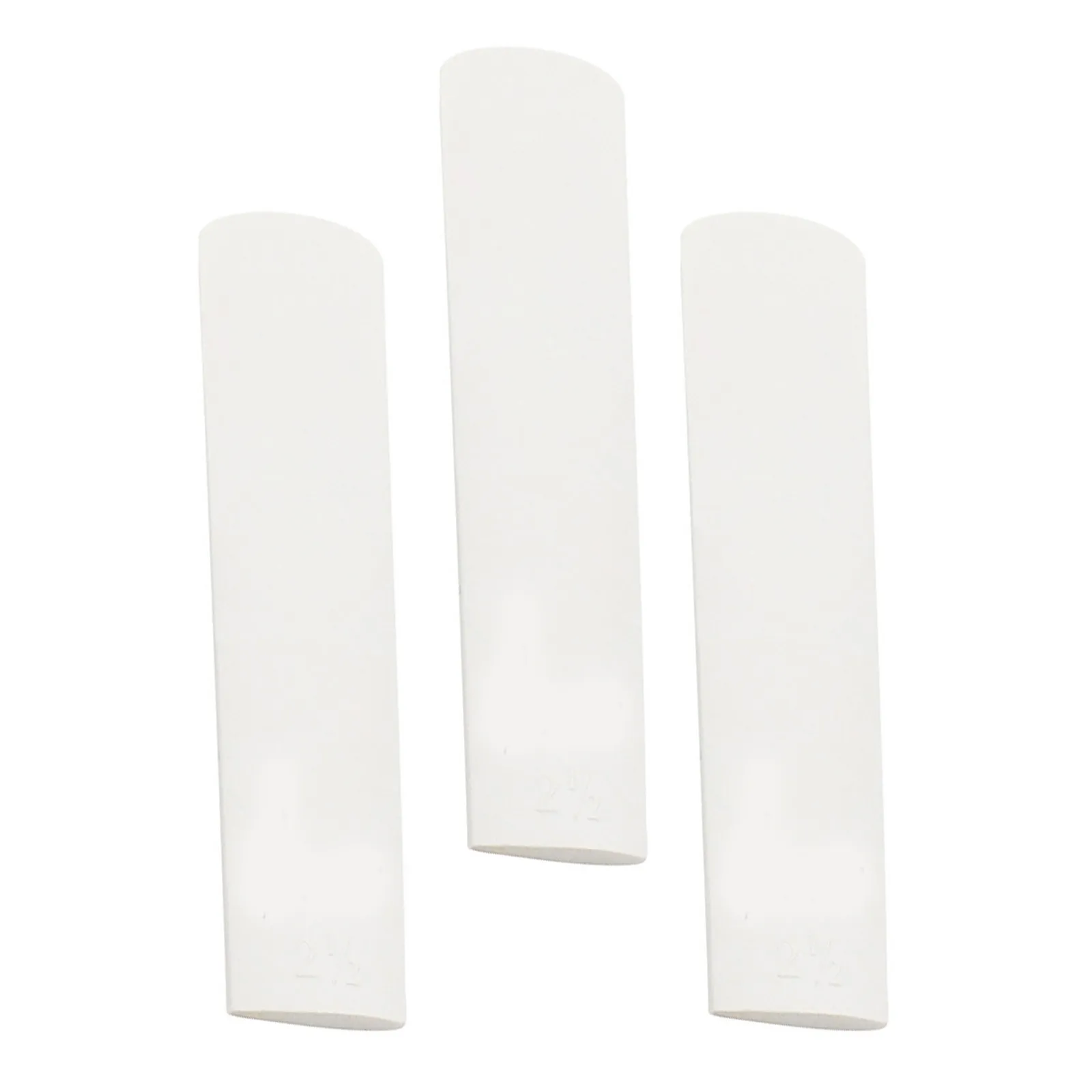 3Pcs Alto Saxophone Reeds Synthetic Resin White Beginner Student Professional Replacement Sax Accessories Sax Reeds Kit